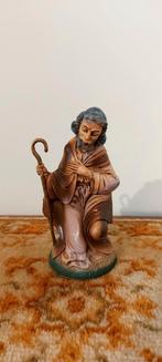 st Jozef uit grote oude Italiaanse kerstgroep, Antiek en Kunst, Antiek | Religie, Ophalen of Verzenden