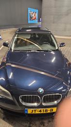 BMW 5-Serie executive 2.5 I 523i AUT 2007 Blauw, Auto's, Automaat, Parkeersensor, Achterwielaandrijving, 1800 kg