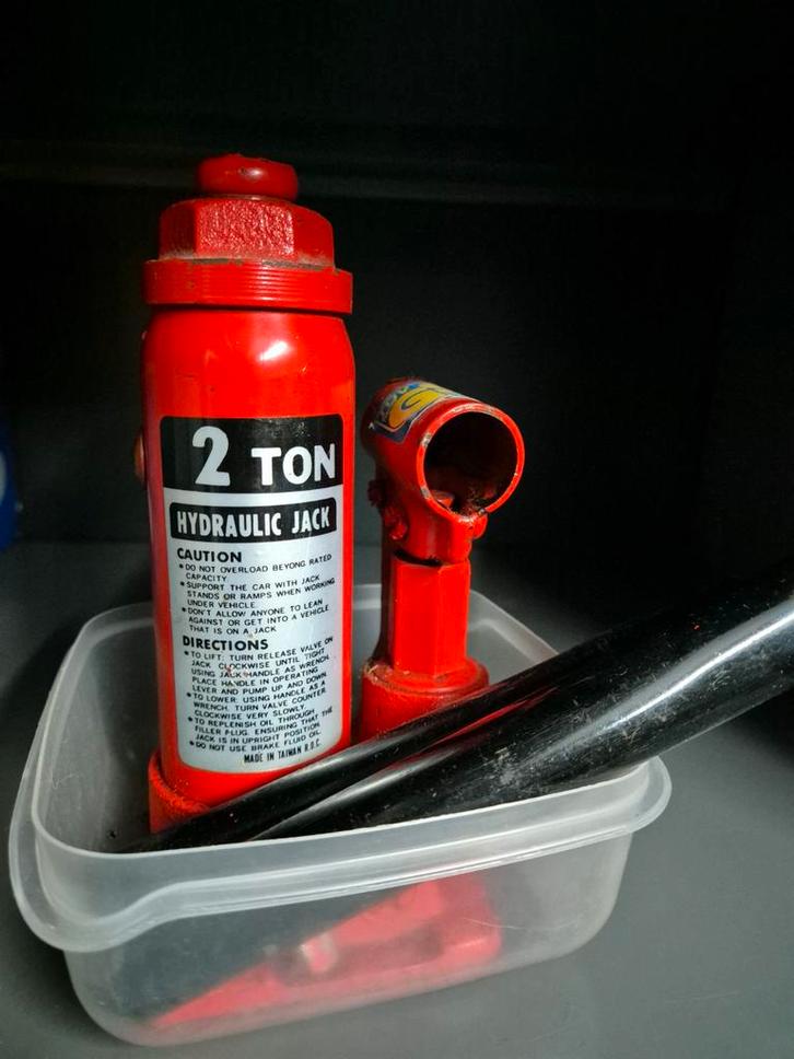Hydraulische krik 2 ton, Auto diversen, Onderhoudsmiddelen, Ophalen of Verzenden