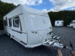 Fendt 515 SG Saphir Enkele bedden Rondzit Voortent Mover Fie, Caravans en Kamperen, Caravans, Bedrijf, Hordeur, 7 tot 8 meter