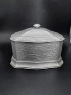Mooie metalen replica van karakteristiek Douwe Egberts blik, Verzamelen, Blikken, Ophalen of Verzenden, Gebruikt, Koffie, Douwe Egberts