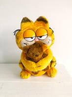 Garfield knuffel met beer 'Pooky' uit 1981, Poes, Gebruikt, Ophalen of Verzenden