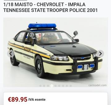Chevrolet Impala Tennessee State Trooper  beschikbaar voor biedingen