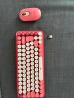 Logitech Pop Keys & Muis - Roze, Logitech, Ophalen of Verzenden, Zo goed als nieuw, Draadloos