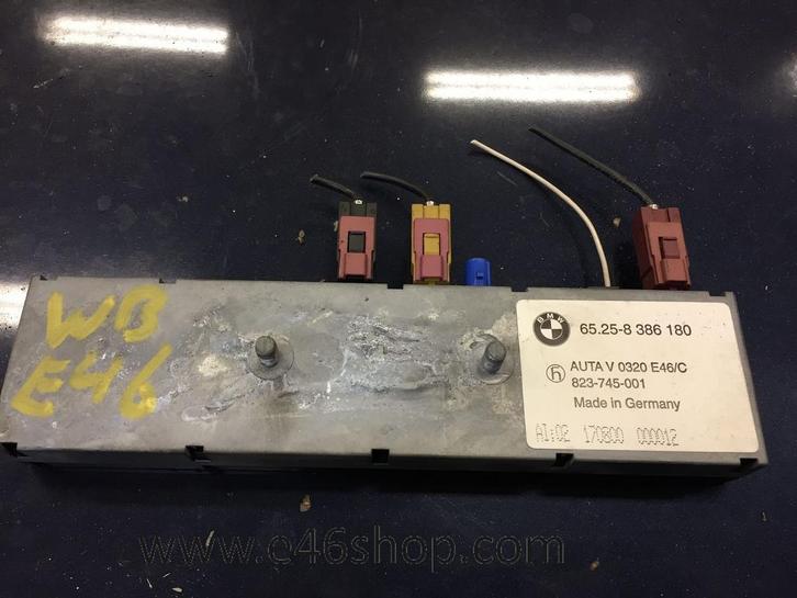 Antenne BMW E46 Cabriolet oe 8386180, Auto diversen, Autoradio's, Ophalen of Verzenden