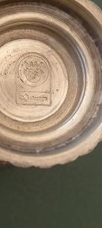 Tin vaasje met jachttafereel 6 cm  merk sks design, Antiek en Kunst, Ophalen of Verzenden