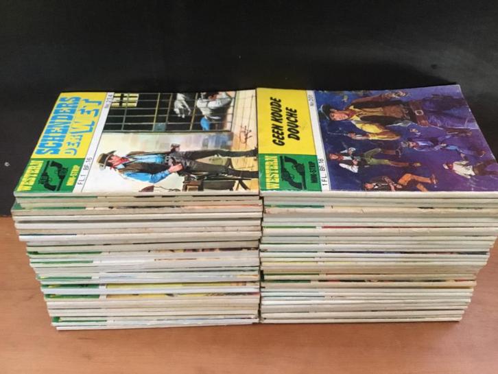 Western Mini-Strip Collectie - Diverse Uitgaven, Boeken, Stripboeken, Gelezen, Meerdere stripboeken, Ophalen of Verzenden