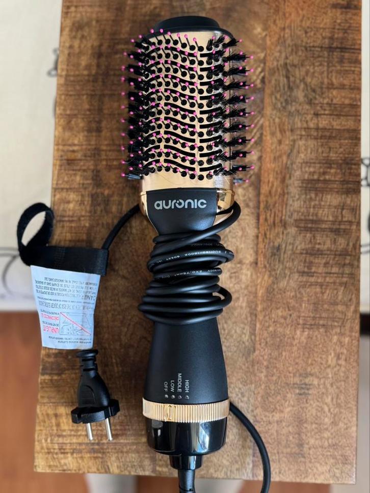Auronic haar borstel föhn, Sieraden, Tassen en Uiterlijk, Uiterlijk | Haarverzorging, Zo goed als nieuw, Föhn of Haardroger, Ophalen of Verzenden