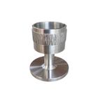 Vintage BMF brutalist kandelaar, vaas, Antiek en Kunst, Ophalen of Verzenden, Overige materialen