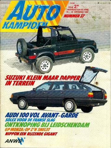 Autokampioen test Audi 100 Avant 2.2 CD 1984 beschikbaar voor biedingen