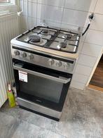 Inventum Gasfornuis 4 pits + Heteluchtoven, Witgoed en Apparatuur, Fornuizen, Ophalen, Gebruikt, Hete lucht, 4 kookzones