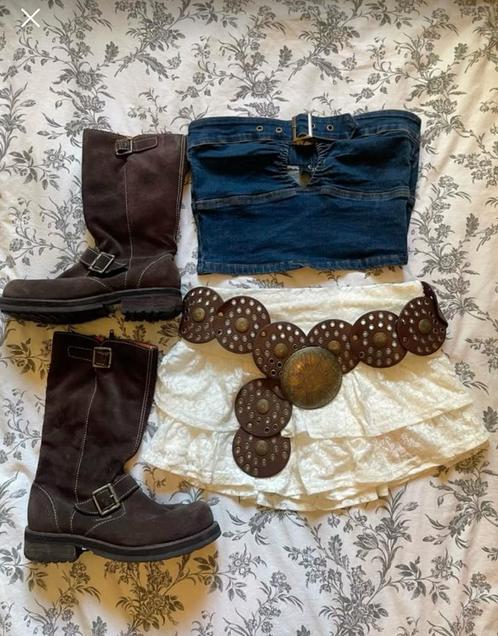 Riem xxl style, Kleding | Dames, Riemen en Ceinturen, Nieuw, 100 cm of meer, Bruin, Ophalen of Verzenden