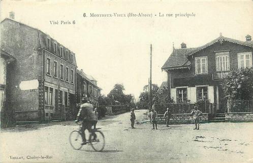 (379-037-001) Montreux Vieux (Hte Alsace) La Rue Principale, Verzamelen, Ansichtkaarten | Buitenland, Frankrijk, Verzenden