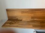Houten stevige wandplank Ikea Skogsta  (bijv voor keuken), Ophalen, Gebruikt