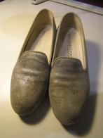 F1410 Poccopazza mt 37,5 loafers beige goud suède, Kleding | Dames, Schoenen, Verzenden, Poccopazza, Zo goed als nieuw, Instappers