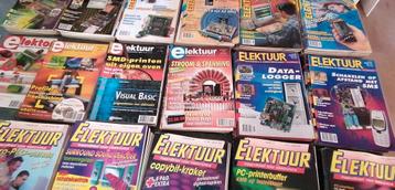 Vele complete jaargangen Elektuur 1979-2008 beschikbaar voor biedingen
