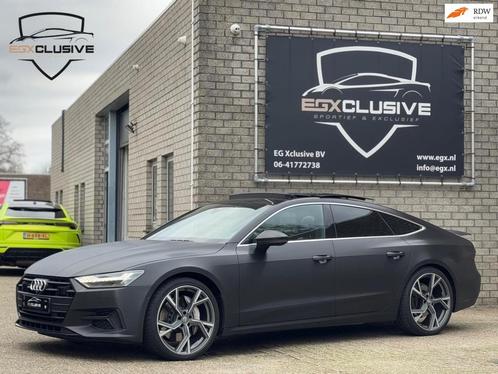 Audi A7 SPORTBACK 55 TFSI quattro Pro Line S ACC/HUD/PANO/LU, Auto's, Audi, Bedrijf, Te koop, A7, 360° camera, 4x4, ABS, Achteruitrijcamera