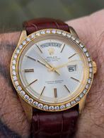 18 krt gouden Rolex day-date briljant gezet ref:1803, Rolex, Ophalen of Verzenden, Zo goed als nieuw, Goud