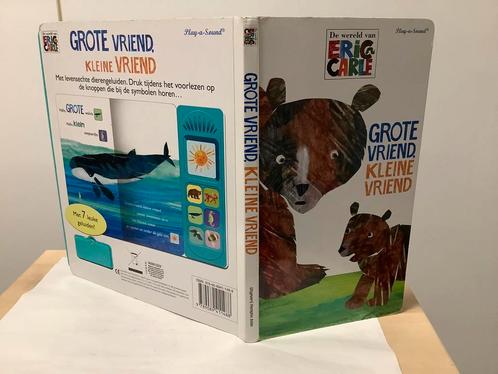 Ander Boek Eric Carle Grote vriend kleine vriend met geluid, Boeken, Kinderboeken | Baby's en Peuters, Gelezen, 3 tot 4 jaar, Ophalen of Verzenden