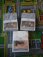 Deco Lights - 3 stuks (2 grijs, 1 wit) met veren, Huis en Inrichting, Lampen | Vloerlampen, Stof, Nieuw, Ophalen of Verzenden