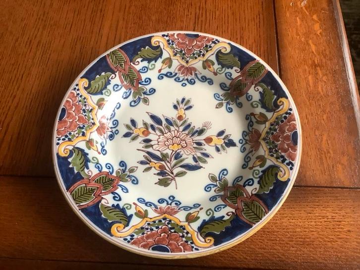 Makkum Aardewerk Sierbord - MR Gesigneerd, Antiek en Kunst, Antiek | Wandborden en Tegels, Ophalen of Verzenden