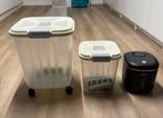Diverse maten voercontainer prijs per stuk., Dieren en Toebehoren, Dierenvoeding, Ophalen