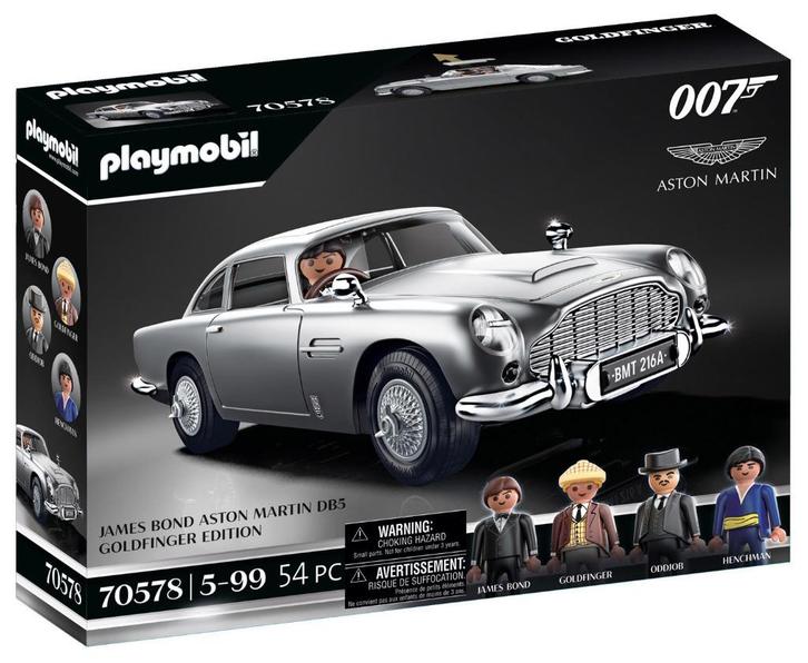 PLAYMOBIL 70578 James Bond Aston Martin DB5 - Goldfinger, Kinderen en Baby's, Speelgoed | Playmobil, Nieuw, Complete set, Ophalen of Verzenden