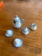 Mini Porseleinen Poppenhuis Servies, Antiek en Kunst, Ophalen of Verzenden