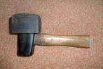 Straathamer - Moker met dop - Lengte 23cm, Tuin en Terras, Hand-tuingereedschap, Ophalen, Gebruikt