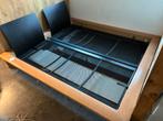 Auping Tweepersoonsbed 180x200 met frame, Huis en Inrichting, Slaapkamer | Bedden, Ophalen, Overige materialen, Bruin, Tweepersoons