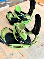 BURTON MALAVITA EST GREEN SNOWBOARD BINDING MAAT L, Gebruikt, Ophalen of Verzenden