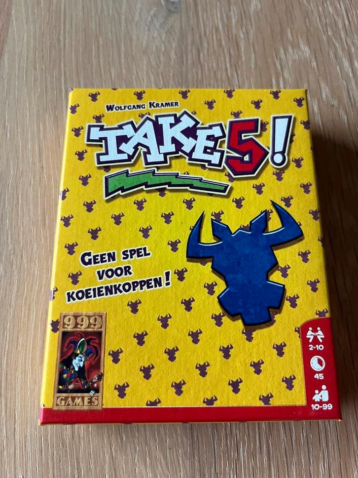 Take 5! Kaartspel - nieuw, Hobby en Vrije tijd, Gezelschapsspellen | Bordspellen, Gebruikt, Drie of vier spelers, Ophalen of Verzenden