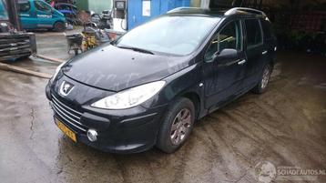 Peugeot 307 2007 1.6 HDI 9HZ Zwart EXLD onderdelen beschikbaar voor biedingen