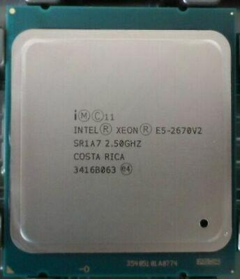 SR1A7 Intel Xeon Processor 10C E5-2670 v2 (25M Cache, 2.50 G, Computers en Software, Processors, Gebruikt, 10-core, 2 tot 3 Ghz