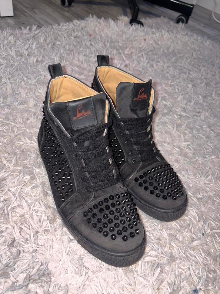 Christian Louboutin (RedBottoms) - Maat 43, Kleding | Heren, Schoenen, Gedragen, Overige typen, Zwart, Ophalen of Verzenden