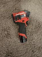Milwaukee M12 FID2 Schroefmachine, Doe-het-zelf en Verbouw, Gereedschap | Boormachines, Ophalen, Gebruikt, Variabele snelheid