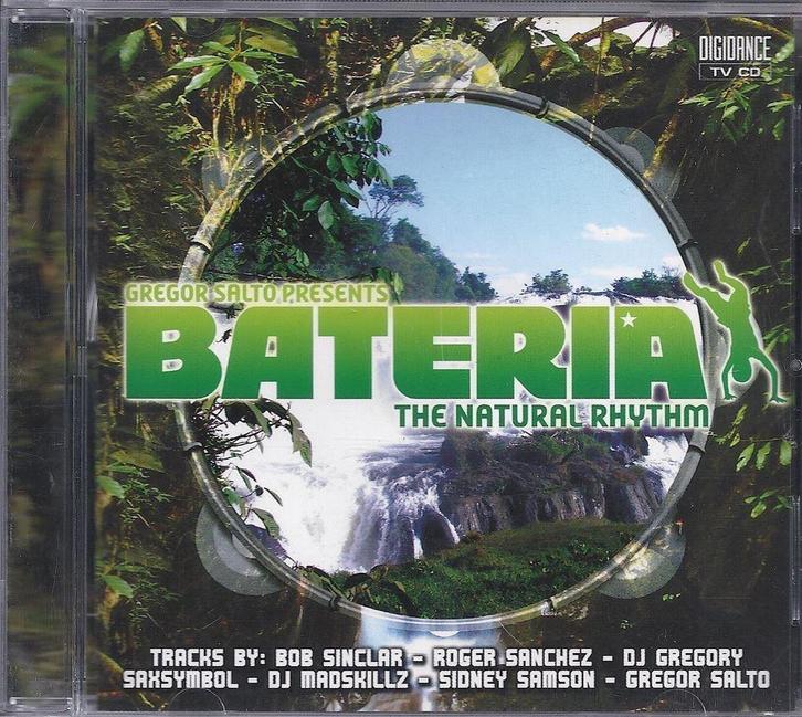 cd van Gregor Salto ‎– Bateria [The Natural Rhythm], Cd's en Dvd's, Cd's | Dance en House, Zo goed als nieuw, Disco, Verzenden
