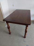 Tafel met stoelen, Huis en Inrichting, Tafels | Eettafels, Ophalen, Gebruikt, Eikenhout, 50 tot 100 cm
