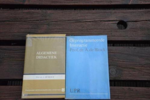 Geprogrammeerde Instructie. Prof. Dr. A. de Block., Antiek en Kunst, Antiek | Boeken en Bijbels, Ophalen of Verzenden