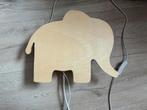 Wandlamp olifant babykamer, Ophalen of Verzenden, Zo goed als nieuw, Wanddecoratie