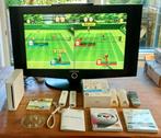 Wii spelcomputer inclusief 27" Samsung TV, Ophalen, Gebruikt, Met 2 controllers, Met games