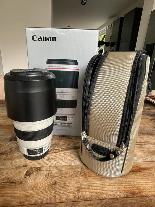 Te koop: Canon EF 100-400MM F/4.5-5.6L IS II USM, Audio, Tv en Foto, Fotografie | Lenzen en Objectieven, Gebruikt, Telelens, Zoom