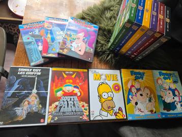 Adult Anime Bundle - Southpark / Family Guy / Futurama  beschikbaar voor biedingen