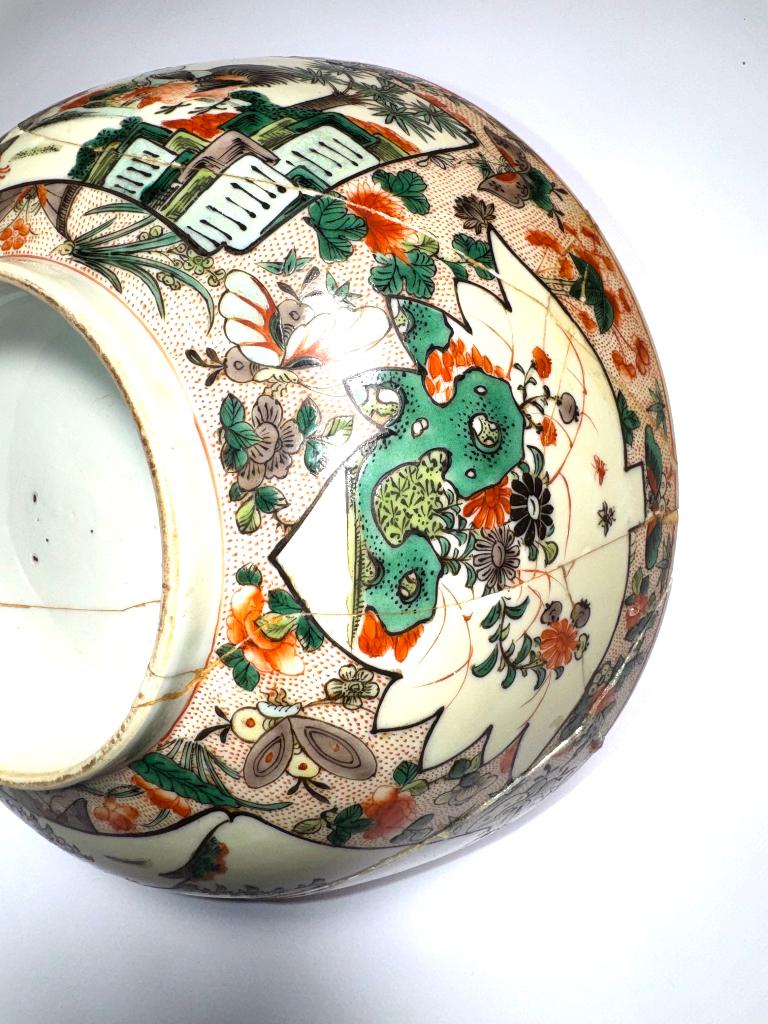 18e Chinees porselein schaal, Ophalen of Verzenden