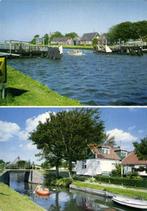 St Maartensvlotbrug - Noord-Holland - 2 afb - boten - gelope, Verzamelen, Gelopen, Noord-Holland, Ophalen of Verzenden