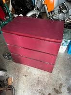 Leuk Ikea lade kast 3 laden, Gebruikt, 3 of 4 laden, Minder dan 100 cm, 25 tot 50 cm