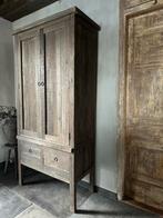 Opbergkast Indian Driftwood, oud hout, Ophalen of Verzenden, 25 tot 50 cm