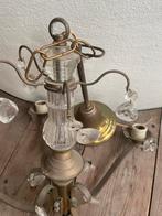 Kroonluchter, Huis en Inrichting, Lampen | Kroonluchters, Ophalen of Verzenden, Gebruikt, Metaal, Brocant