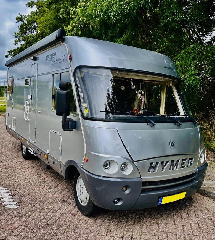 Hymer Silver Bullet 2,8JTD Airco en Veel Opties, Caravans en Kamperen, Campers, Bedrijf, tot en met 4, Integraal, Hymer, Fiat