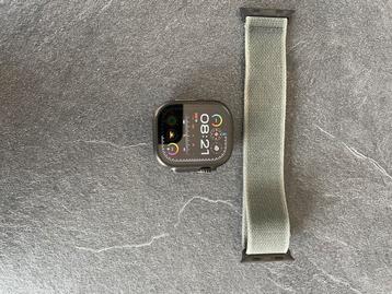 Apple Watch Ultra 2 GPS+4G Black Titanium, Green Trail Loop beschikbaar voor biedingen